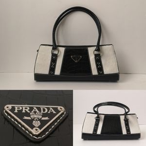 PRADA structured shoulder bag